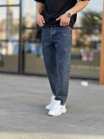 شلوار مام فیت جین Zara آبی تینت سیر کد 352