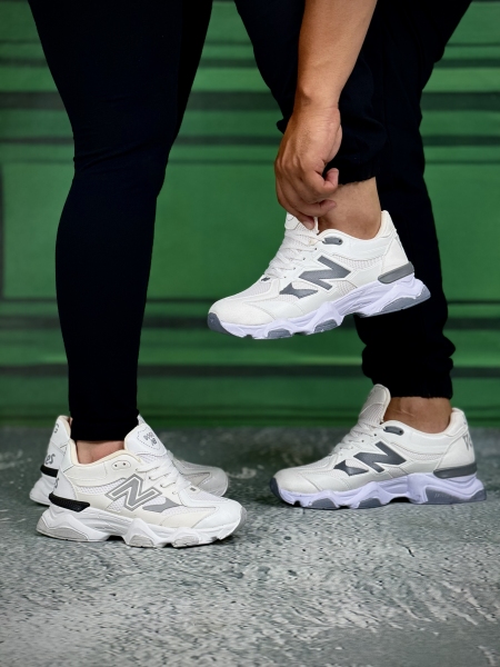 ست کتونی (نیوبالانس9060) سفید طوسی