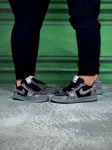 نایک وودو ست زن و مرد طوسی مشکی زیره طوسی