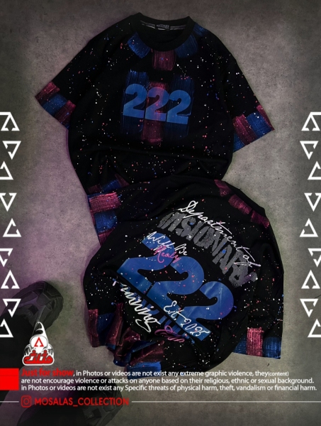 تیشرت 222 مشکی