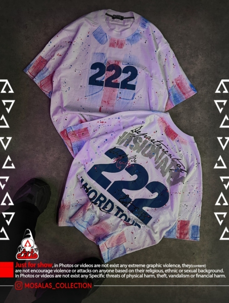 تیشرت 222 سفید