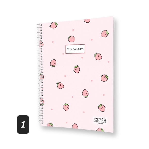 دفتر زبان دوخط مجلد Time to learn