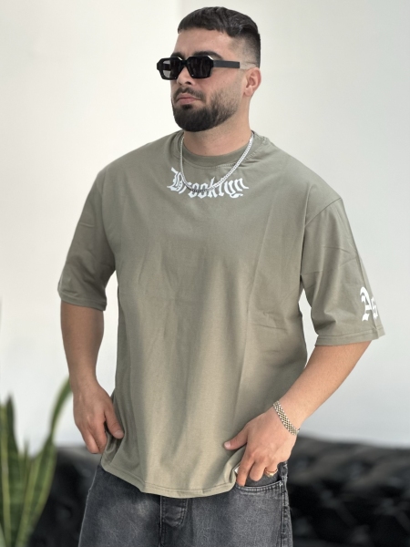 تیشرت پنبه BROOKS سدری