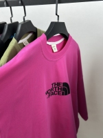 تیشرت پنبه براش چاپ North Face مینیمال ، باکسی