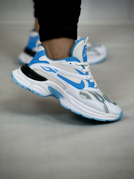 کتونی نایک آتیشی سفید آبی