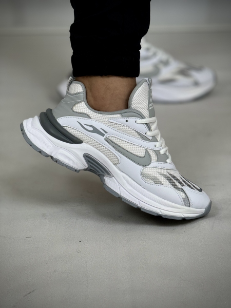 کتونی نایک آتیشی سفید طوسی