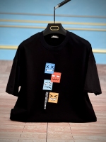 تیشرت استیکر مشکی