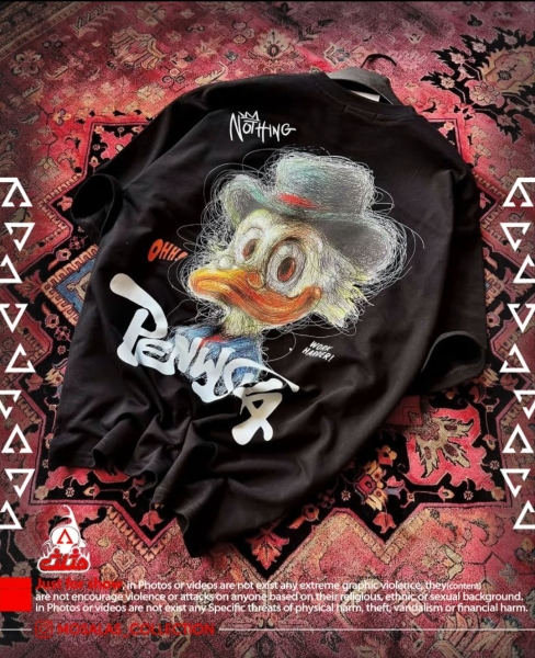 تیشرت اورجینال گرم بالا اردک