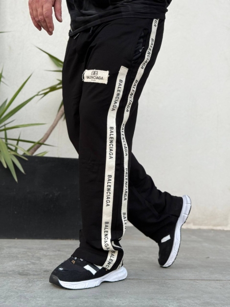 شلوار اسلش نوار BALENCIAGA جدید مشکی