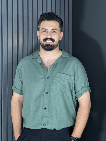 پیراهن مراکشی کنفی مردانه سبز