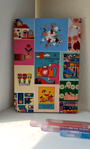 دفتر جلد هاردکاور ✨️