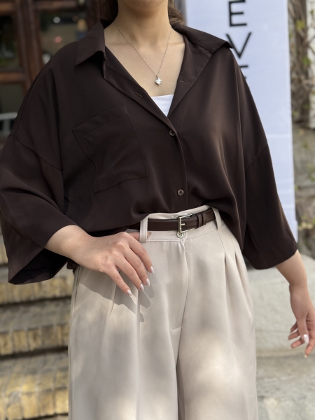 شومیز ترند باکسی