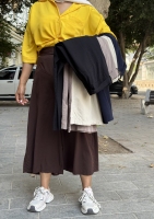 شلوار دامنی سگک دار