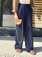 شلوار بگ کرپ نخ