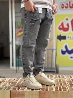 (شلوار جین پارچه پنبه پر درجه یک) پوشاک با کیفیت
