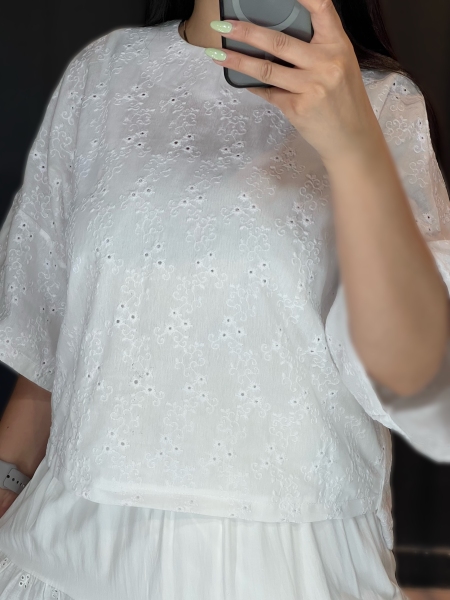 بلوز خامه دوزی