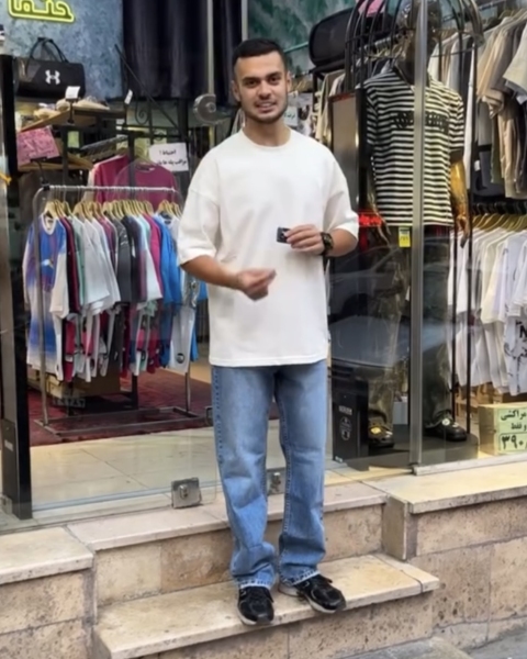 تیشرت ماکان ساده سفید