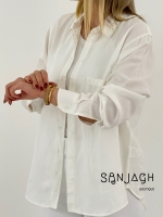 شومیز H&M بیسیک سفید