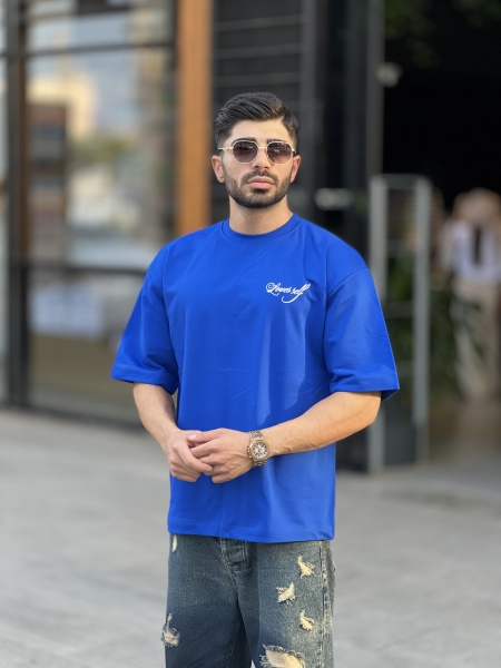 تیشرت دورس Self آبی