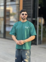 تیشرت دورس Self سبز