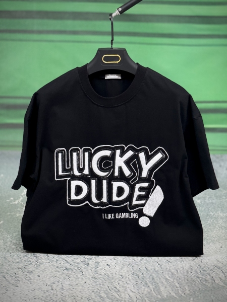 تیشرت lucky dude مشکی