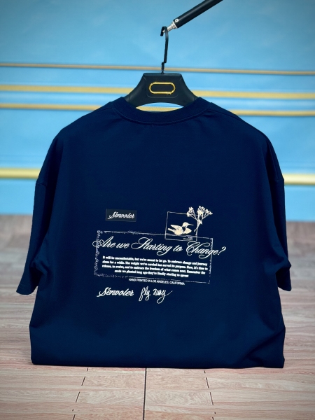 تیشرت پرنده سرمه ای