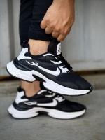 کتونی نایک آتیشی مشکی سفید