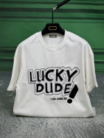 تیشرت lucky dude سفید