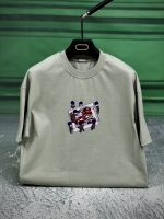 تیشرت ادمک کتونی پسته ای