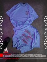 تیشرت باکسی ابی