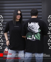 تیشرت پشت چاپ گل