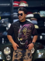 تیشرت فول نگین ببر