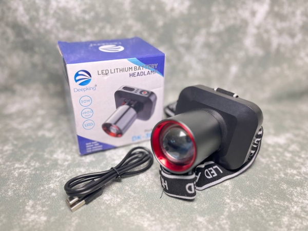 چراغ قوه پیشانی هدلایت شارژی Deepking DK-386