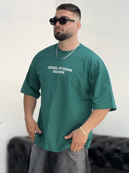 تیشرت 2نخ Diesel سبز