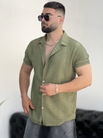 پیراهن وارداتی FENDI زیتونی
