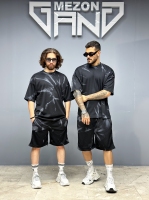 ست شلوارک ابروبادی مشکی