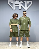 ست شلوارک ابروبادی سبز