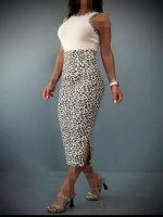 تاپ و دامن پلنگی