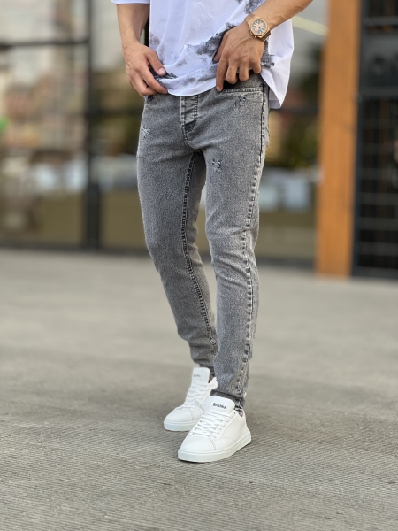 شلوار اسکینی جین Max طوسی کد 22