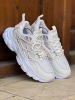 کتونی اسپرت بالنسیاگا زیره شیشه سفید طوسی