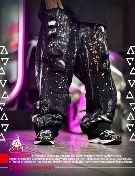 شلوار بگ جین اورجینال