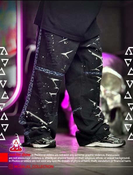 شلوار بگ جین اورجینال