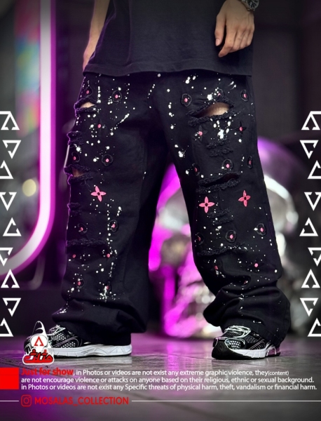 شلوار بگ جین اورجینال