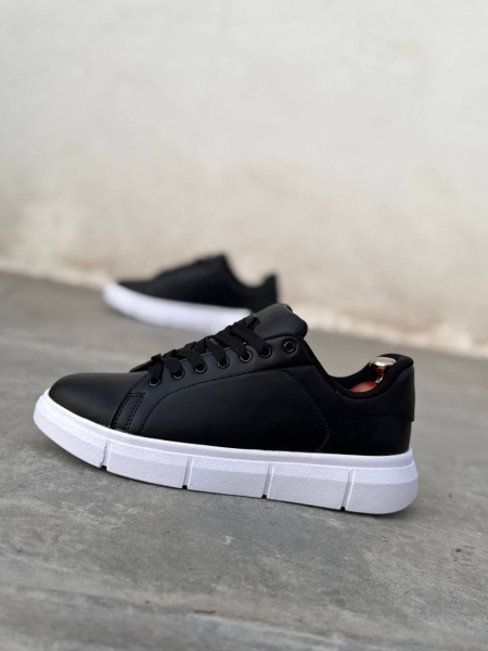 کتونی مردانه VANS ZARA مشکی کف سفید