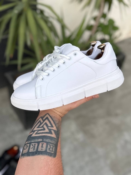کتونی مردانه VANS ZARA سفید تمام