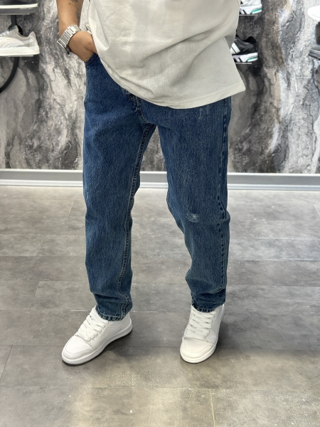 شلوار مام فیت پارچه خارجی سنگشور شده ( اف ویژه )