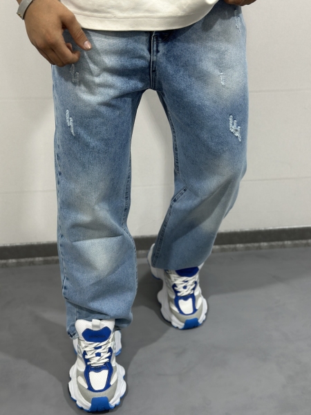 شلوار بگ پارچه خارجی ( سنگشور شده )