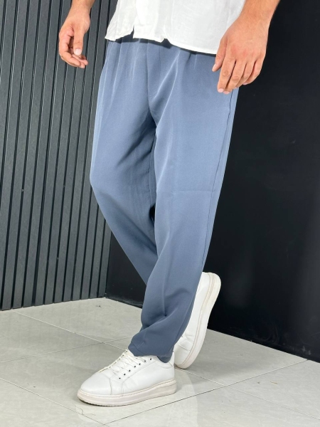 شلوار مام فیت مازراتی مردانه طوسی