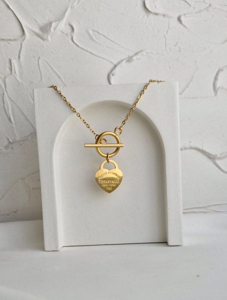 گردنبند تیفانی قفلT