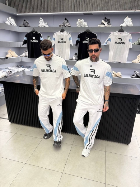 ست نوار جین بالنسیاگا سفید